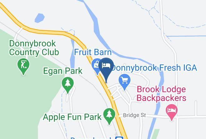 Donnybrook Motel Map
