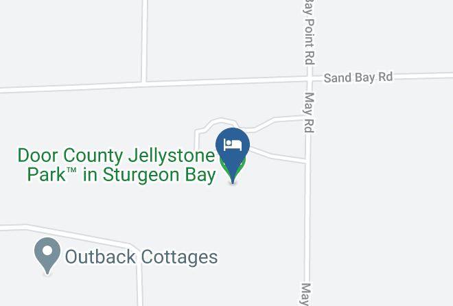 Door - Door County Jellystone Park In Sturgeon Bay Maps