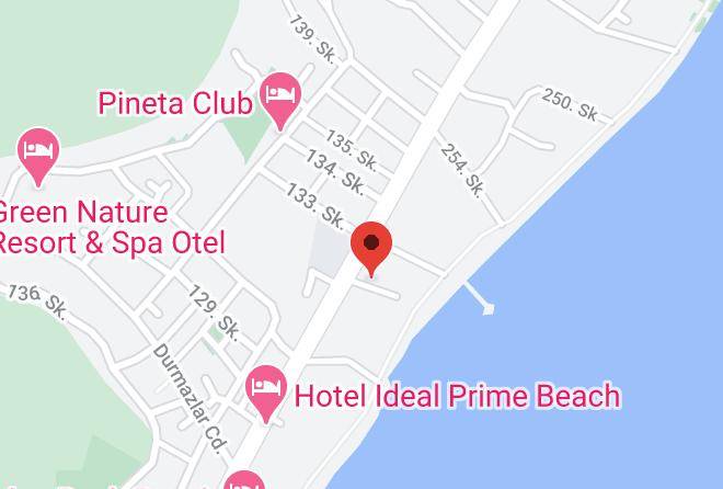 Marmaris - Dora Beach Hotel Maps
