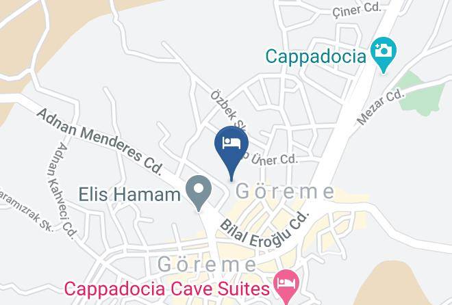Goreme - Cappa Cave Hotel Maps