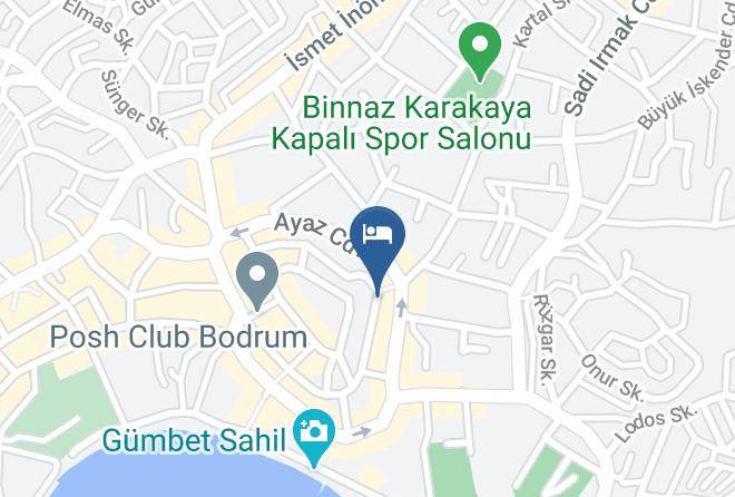 Bodrum - Dora Silan Hotel Maps