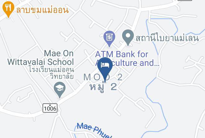 Amphoe Mae On - Dorado Boutique Resort Maps