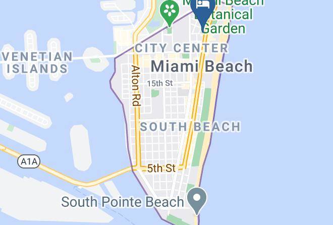 Miami Dade - Dorchester Miami Beach Hotel & Suites Maps
