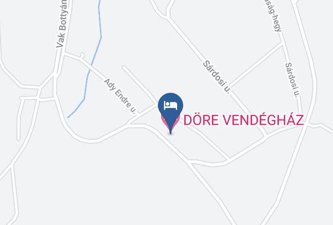 Bakonyszentlaszlo - Dore Vendeghaz Maps
