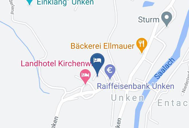Zell Am See - Dorfcafe Unken Swirtshaus Im Dorf Maps