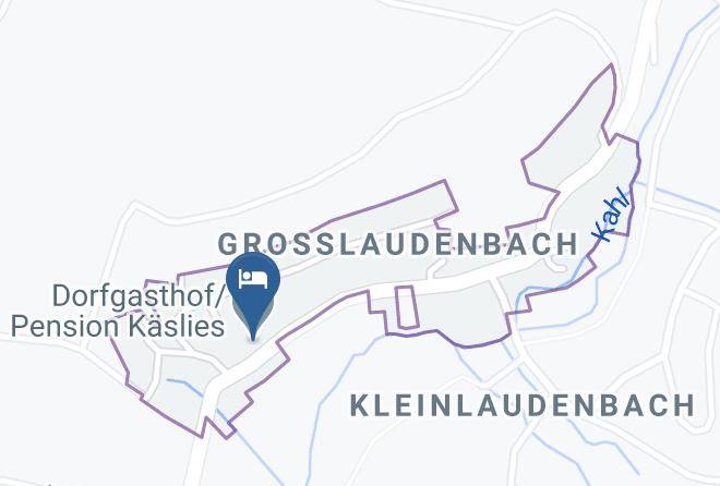 Aschaffenburg - Dorfgasthof Pension Kaslies Maps