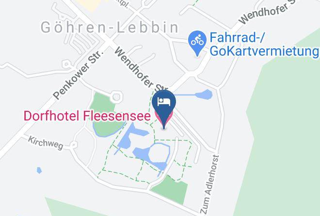 Dorfhotel Fleesensee Map