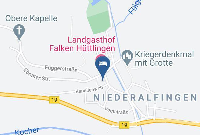Ostalbkreis - Dorfschmiede Niederalfingen Hofcafe Maps