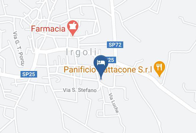 Nuoro - Dori D'oro Hotel Maps