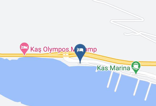Kas - Doria Hotel & Yacht Club Maps