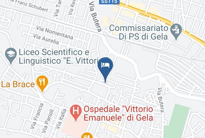 Caltanissetta - Dorica Holiday Maps