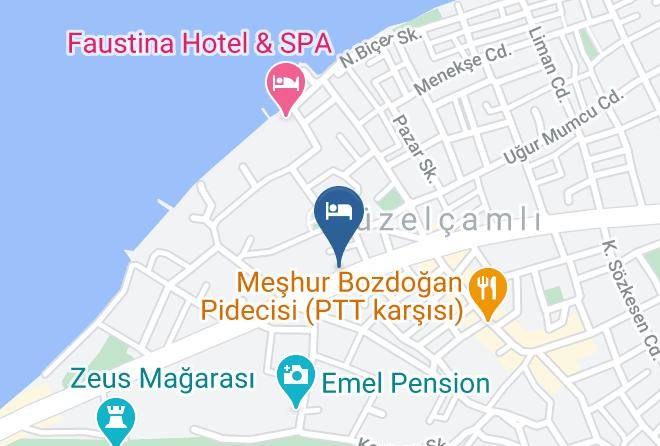 Guzelcamli - Doritas Hotel Maps