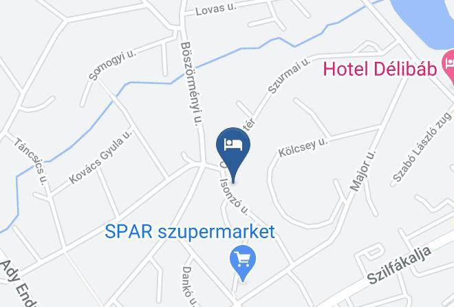 Dorina Vendeghaz Map