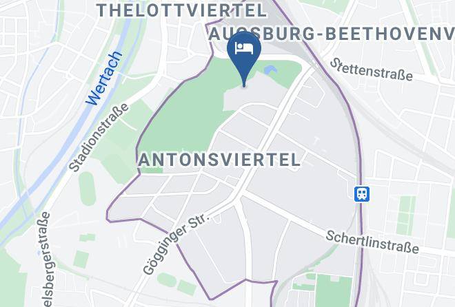 Augsburg - Dorint An Der Kongresshalle Augsburg Maps
