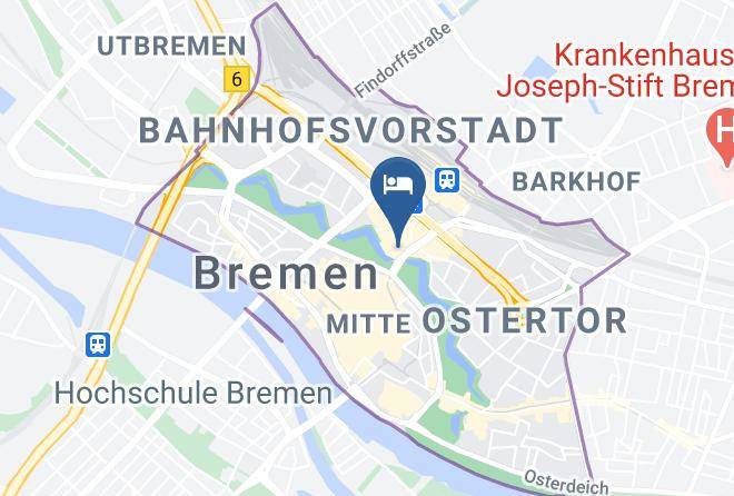 Stadt Bremen - Dorint City Hotel Bremen Maps