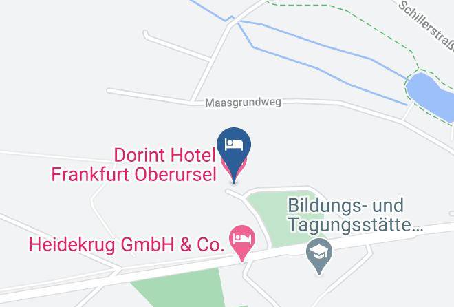 Hochtaunuskreis - Dorint Hotel Frankfurt Oberursel Maps