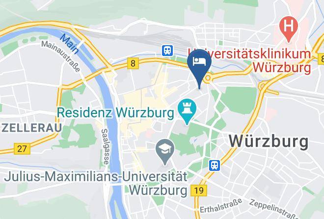 Dorint Hotel Wurzburg Map
