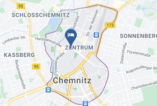 Chemnitz - Dorint Kongresshotel Chemnitz Maps