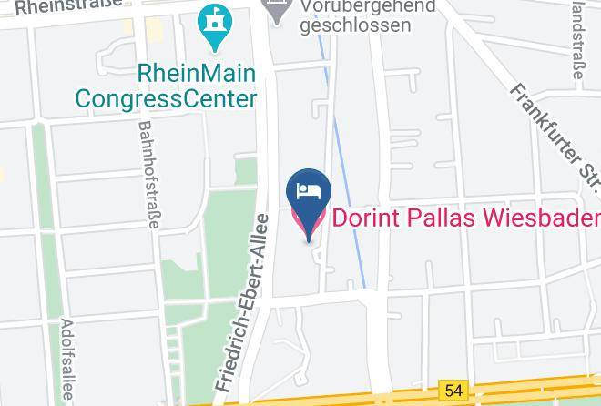 Wiesbaden - Dorint Pallas Wiesbaden Maps