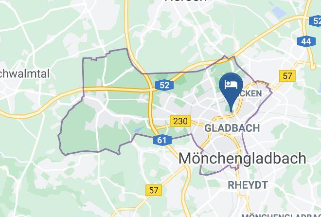 Monchengladbach - Mercure Parkhotel Monchengladbach Maps