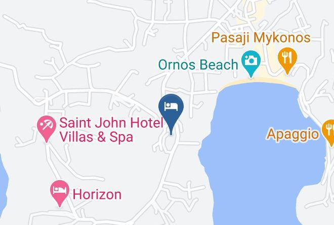 Mykonos - Dorion Hotel Maps