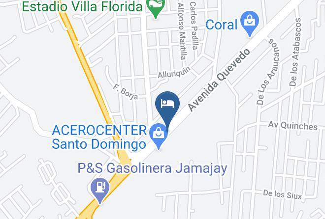Santo Domingo - Dorland Hotel Maps