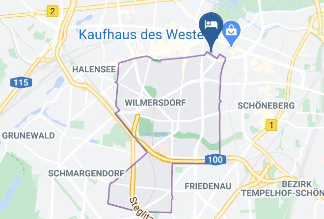 Stadt Berlin - Dormero Hotel Berlin Ku'damm Maps