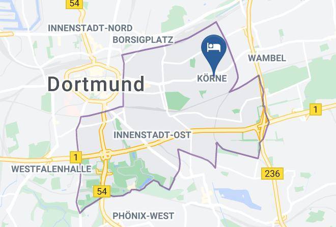 Dortmund - Dormero Hotel Dortmund Maps