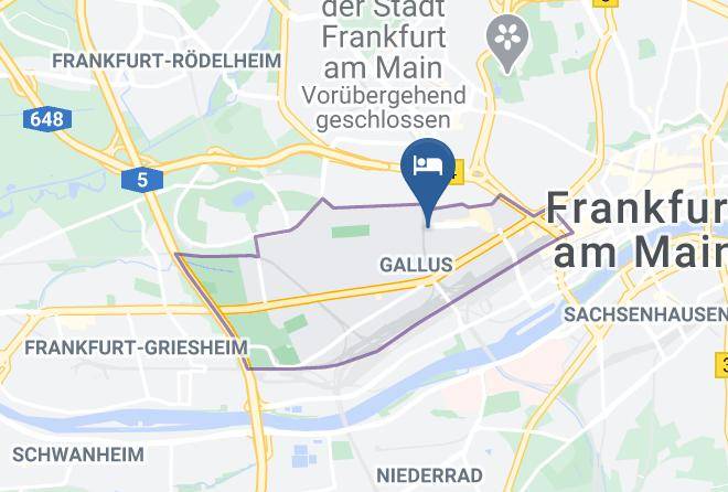 Frankfurt Am Main - Dormero Hotel Frankfurt Messe Maps