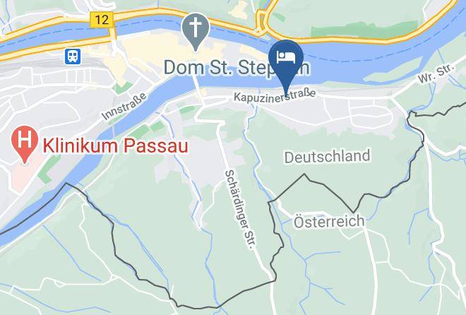 Passau - Dormero Hotel Passau Maps
