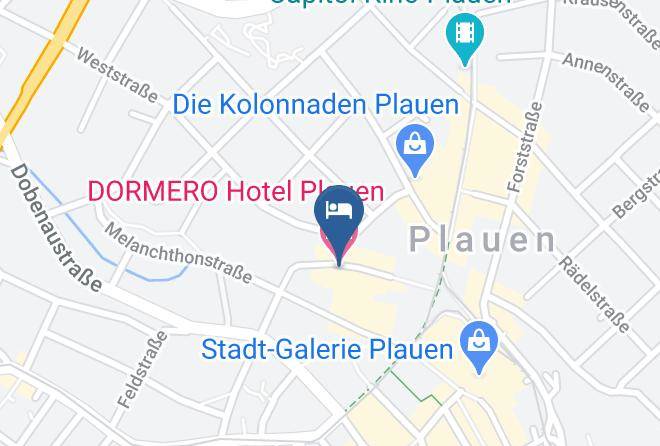 Dormero Hotel Plauen Map