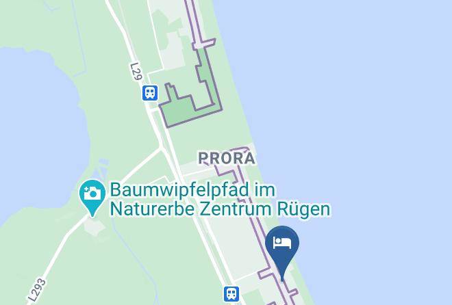 Vorpommern Rugen - Dormero Strandhotel Rugen Maps