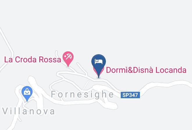 Belluno - Dormi&disna Locanda Maps