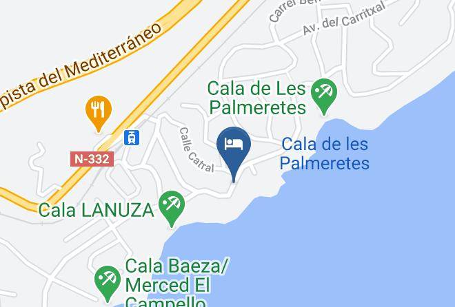 Dormio Resort Costa Blanca Beach & Spa Map