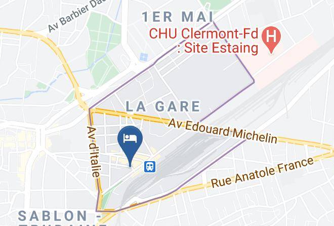 Dormir A Clermont Ferrand New York City Map