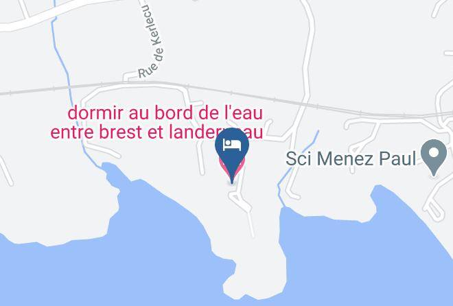 Finistere - Dormir Au Bord De L'eau Entre Brest Et Landerneau Maps