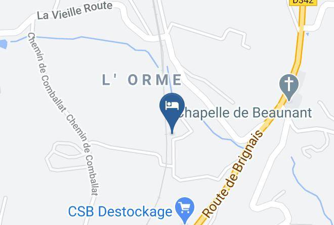 Rhone - Dormir Chez Nous Maps