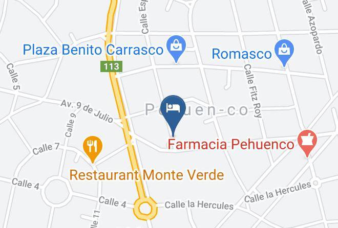 Coronel De Marina Leonardo Rosales - Dormis Pehuen Co Maps