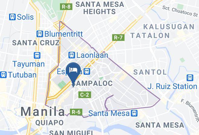 Metro Manila - Dormitel Hotel Maps