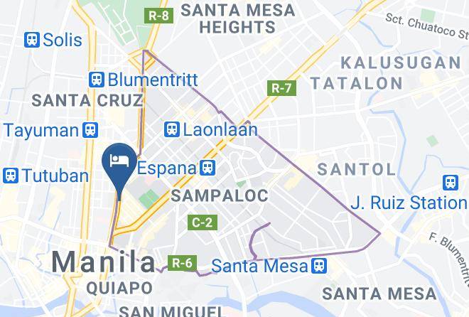 Metro Manila - Dormitels Ph Ust Maps