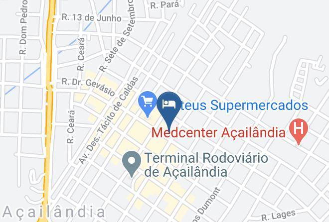 Dormitorio Fortaleza Map