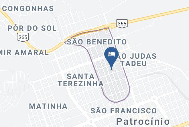 Patrocinio - Dormitorio Pororoca Maps