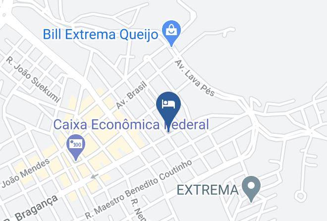 Extrema - Dormitorio Santa Rita Maps