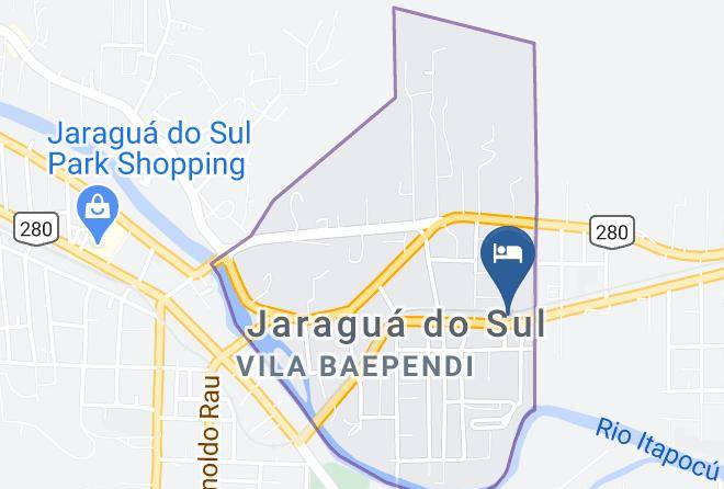 Jaragua Do Sul - Dormitorios Renascer Maps