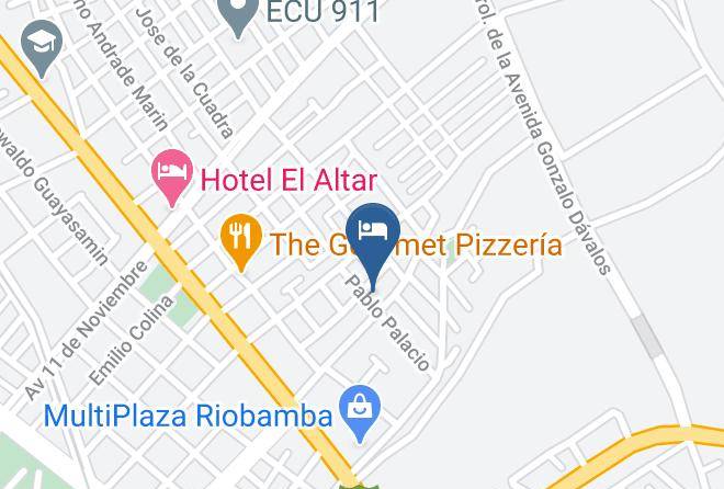 Riobamba - Dormitorios Riobamba Maps