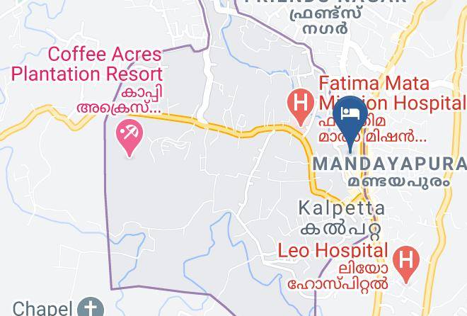 Kalpetta - Dormitory Stay In Wayanad Maps