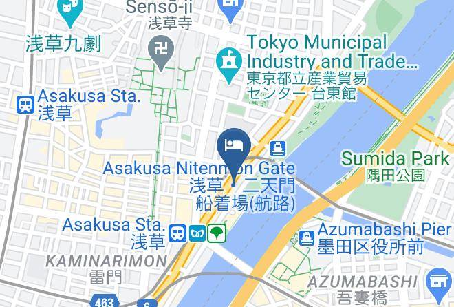 Dormy Inn Express Asakusa Map