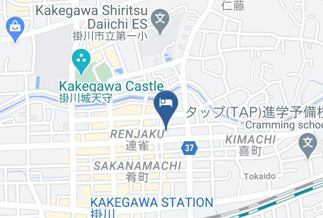 Kakegawa City - Dormy Inn Express Maps
