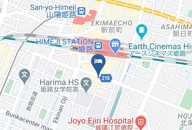 Himeji City - Dormy Inn Himeji Maps
