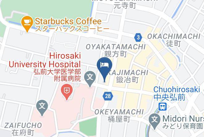 Hirosaki City - Dormy Inn Hirosaki Maps